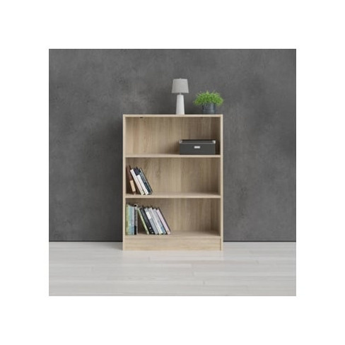 Estante 2 prateleiras Basic Carvalho (altura 107,2 cm)