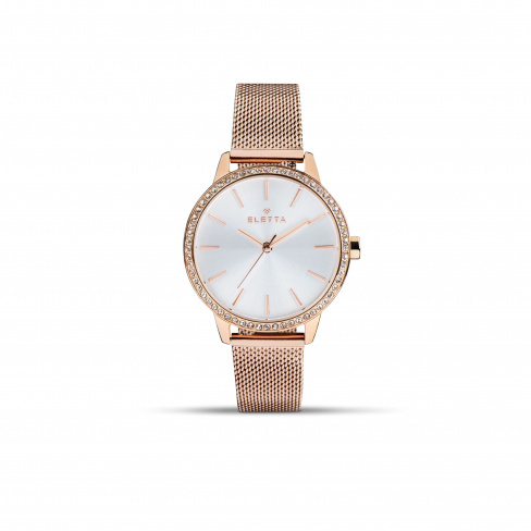 Eletta Quartz Dourado Rosa