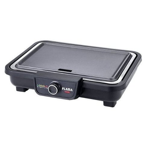 Grelhador de Contacto com Grelha Extra FLAMA 4861FL (2200W - Preto)
