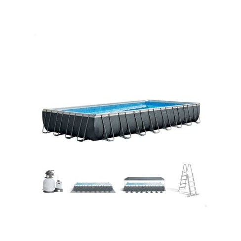 Piscina Tubular INTEX Ultra Frame con Bomba (54368L - 975x488x132cm)