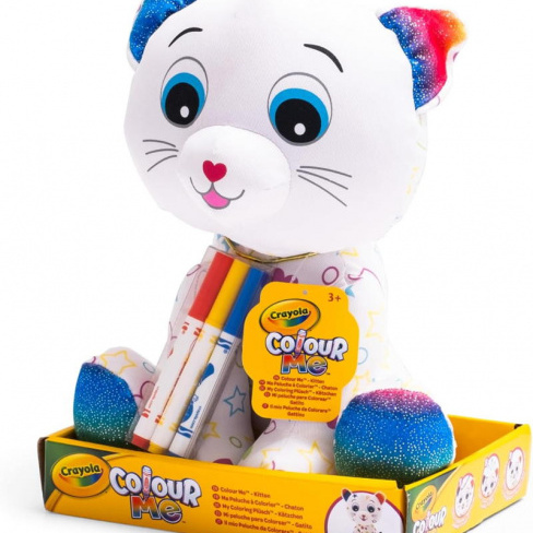 Crayola - Pinta o teu peluche (Gato)