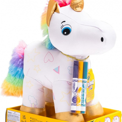 Crayola - Pinta o teu peluche (Unicórnio)