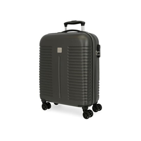 Mala de Cabine Expansível ROLL ROAD India Cinzento (40x55x20+5cm - 37L)