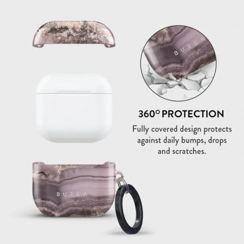 Burga - Bolsa para Airpods 4 (golden taupe)
