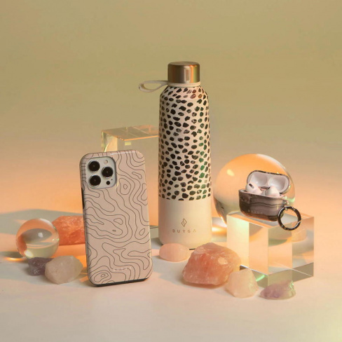 Burga - Bolsa para Airpods 4 (golden taupe)