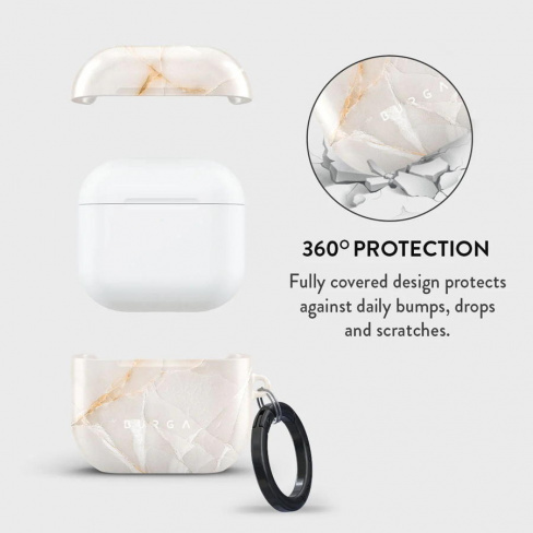 Burga - Bolsa para Airpods 4 (vanilla sand)