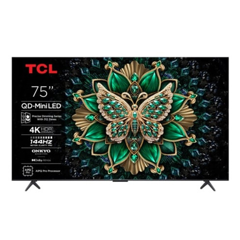 TV TCL 75C6K (MiniLED - 75'' - 189 cm - 4K Ultra HD - Smart TV)