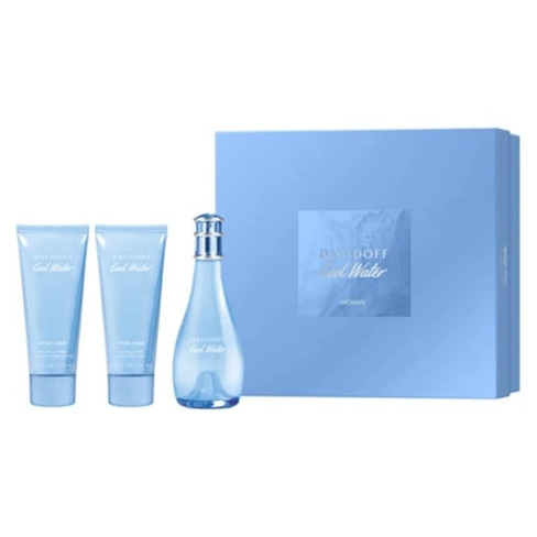 Coffret de Perfume DAVIDOFF Cool Water For Her (100 ml)