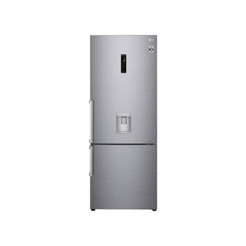 Frigorífico Combinado LG GBF567PZCMB (No Frost - 185 cm - 446 L - Cinzento)