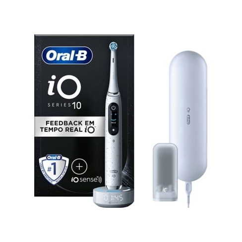 Escova Dentes Elétrica ORAL-B iO 10 Branca (1 Unidade)