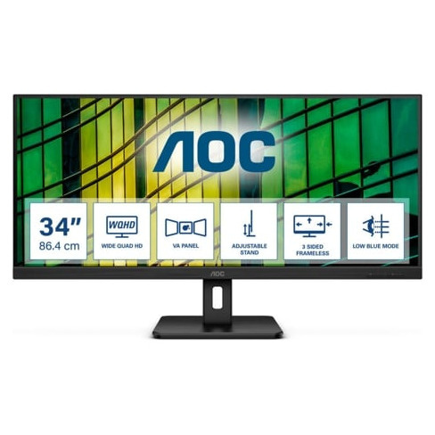 Monitor AOC U34E2M (34'' - Led VA - QHD)
