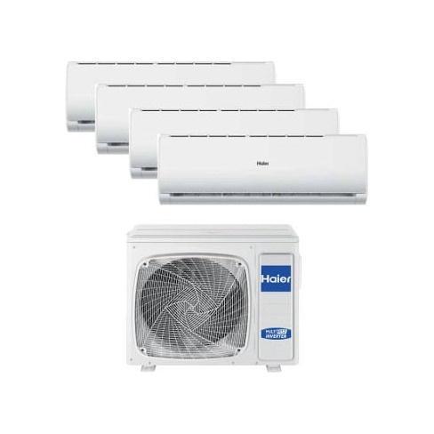 Ar Condicionado Multi Split HAIER Tide (18+18+18+24 m2 - 9000+9000+9000+12000 BT
