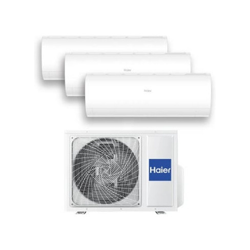 Ar Condicionado HAIER PERLA3X9912PRE (9000 + 9000 +12000 BTU - 18+18+24 m2 - Pre