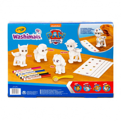 Crayola - Washimals Pets Paw Patrol Set 4x