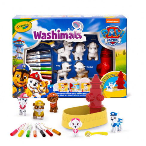 Crayola - Washimals Pets Paw Patrol Set 5x
