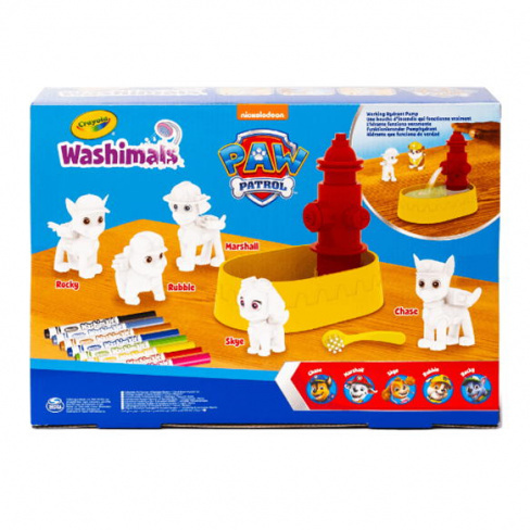 Crayola - Washimals Pets Paw Patrol Set 5x