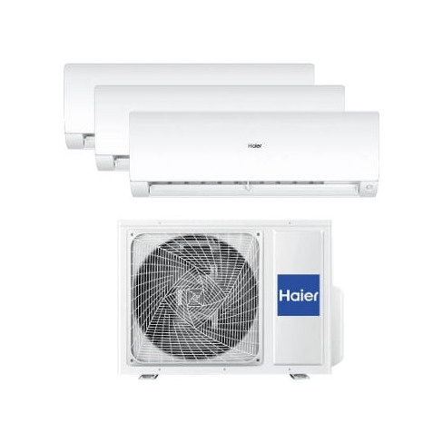 Ar Condicionado Multi Split HAIER Flexis (18 + 24 + 24 m2 - 9,000 + 12,000 + 12,