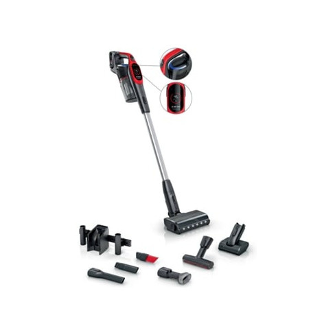 Aspirador Vertical BOSCH BBS931PET UNL.9 Pro Animal (Autonomia 60 min - Vermelho