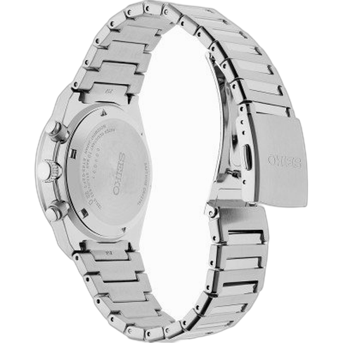 Relógio Seiko Essentials Cronógrafo 8T63 Most. Preto