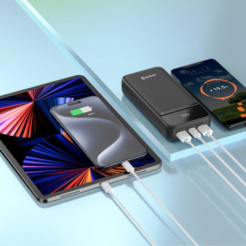 Swissten - Powerbank Power Line II 20.000 mAh