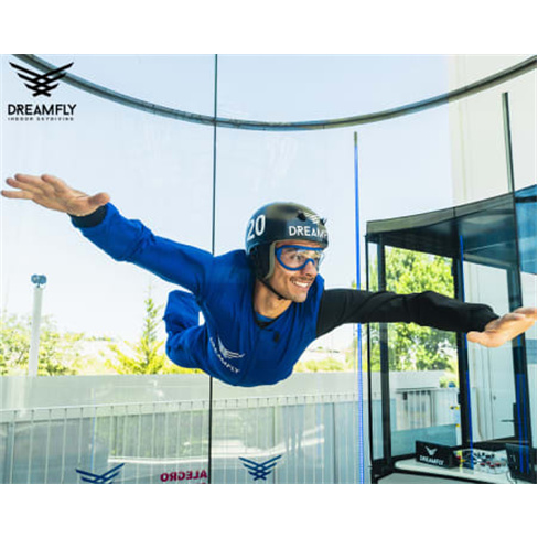 Voa em Túnel de Vento! DreamFly Skydiving Lisboa para Crianças + Vídeo Diári