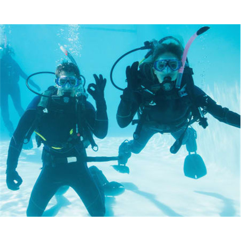 Batismo de Mergulho em Piscina em Peniche | JustDive