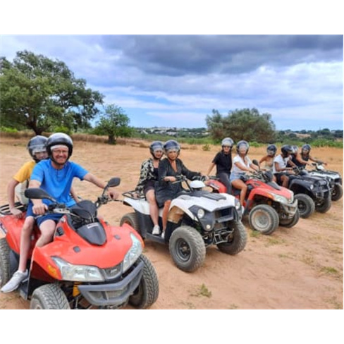 Passeio de Moto 4 com Guia em Albufeira | 3h de Aventura no Campo