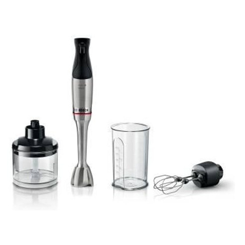 Varinha Mágica + Acessórios ERGOMASTER BOSCH MSM6M824 (1200 w - Inox/Preto)