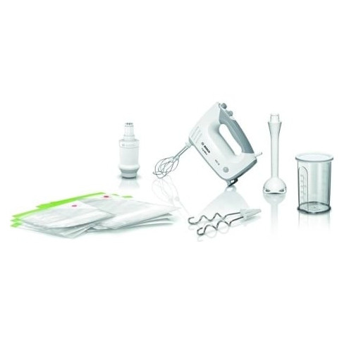 Batedeira + Acessórios BOSCH MFQ364V0 Ergomixx (450 W - Branco)