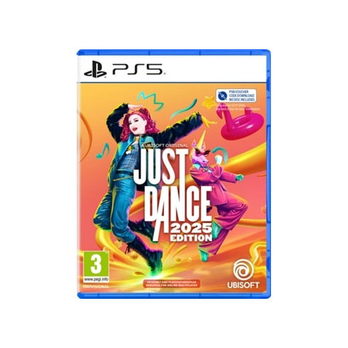 Jogo PS5 Just Dance 2025 (Código de Descarga na Caixa)