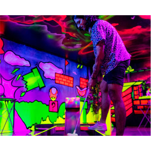 Mini Golfe Indoor | Minigolf Porto Bilhete de Adulto (+ 12 Anos) + Cocktail