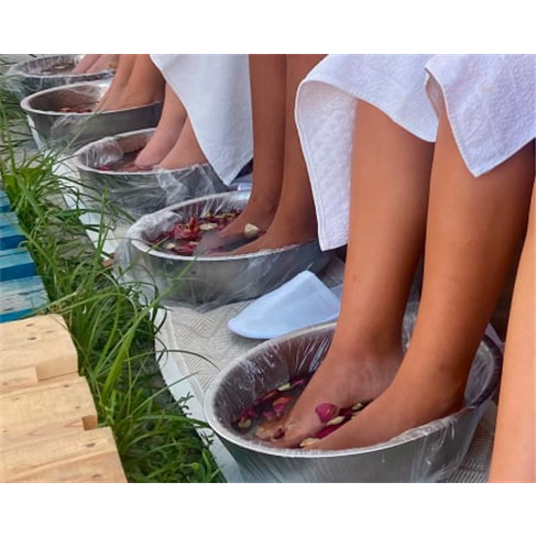 Spa de Pés e Rosto + Massagem em Setúbal | Amigas 2 Pessoas