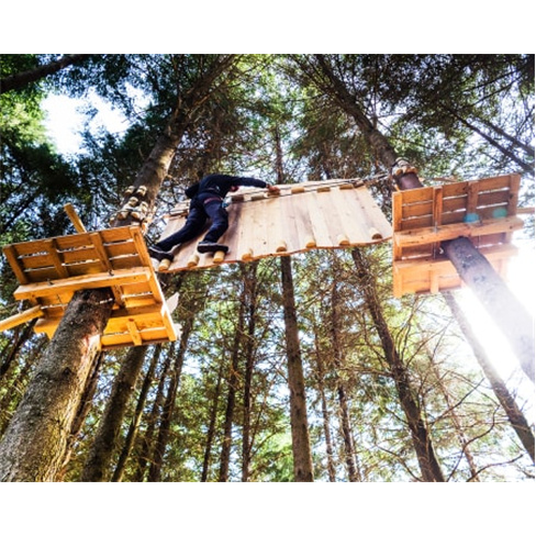 Parque Biológico de Vinhais para Dois em Bragança Parque + Arvorismo + Slide