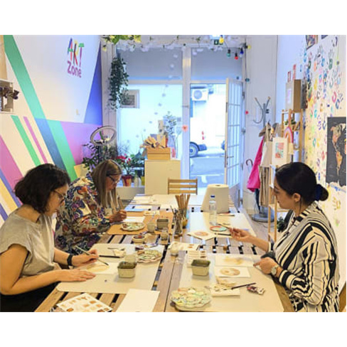Clube de Arte: Pintura, Fotografia e Velas | Artzone - Oficina Pintura Café