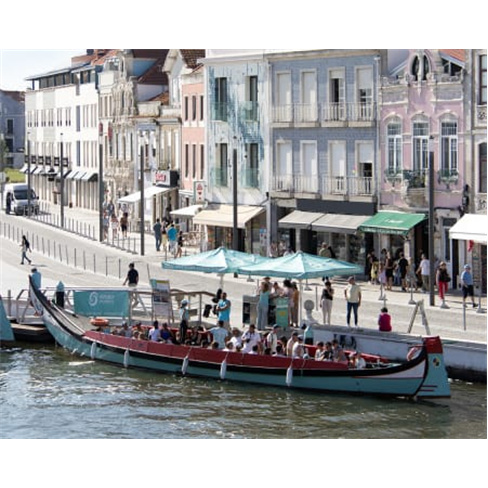 Passeio de Barco Moliceiro em Aveiro: Promoção Bilhete Sénior.