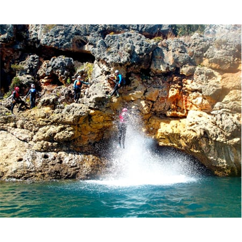 Coasteering + SpeedBoat no Portinho da Arrábida | 2 Horas | Wind