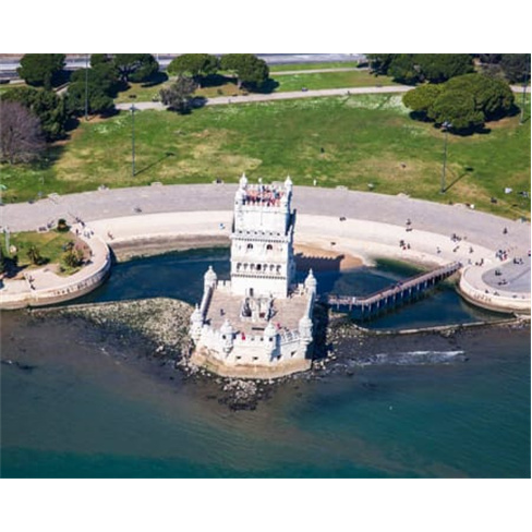 Voo de Helicóptero Sobre o Tejo | 8 Min | Lisboa Helicópteros | 3 Pessoas