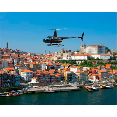 Voo Helicóptero no Porto | Rota Infante - 8 Minutos