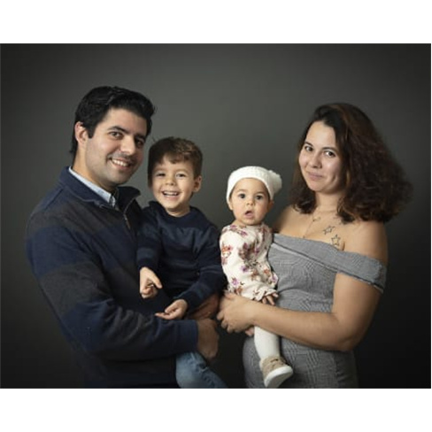 Sessão Fotográfica em Estúdio para Famílias | Andreia Lopes Fotografia - Lou