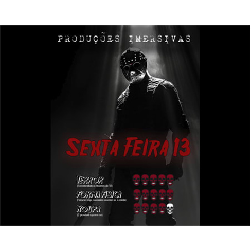 Bilhete para Jogo Imersivo de Terror à Escolha | Produções Imersivas | Lisboa