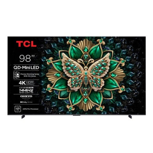 TV TCL 98C6K (MiniLED - 98'' - 249 cm - 4K Ultra HD - Smart TV)