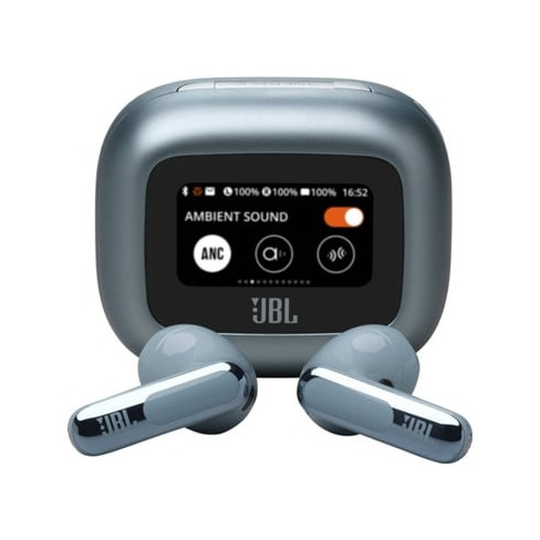 Auriculares Bluetooth True Wireless JBL LIVE FLEX 3 (In Ear - Microfone - Noise