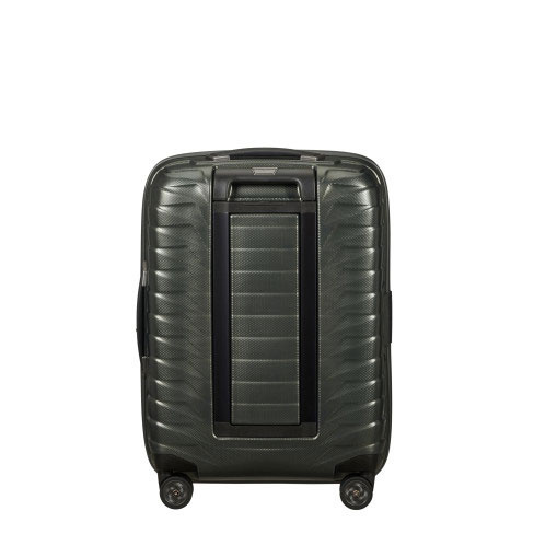 Mala de cabine Proxis 55cm expansível 4 rodas verde mate