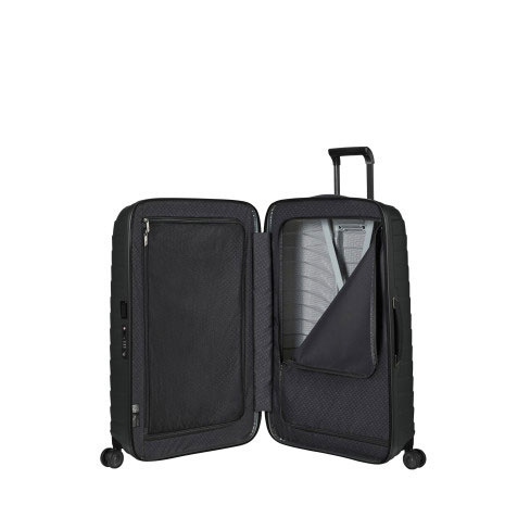 Mala de viagem grande Proxis 75cm 4 rodas grafite mate