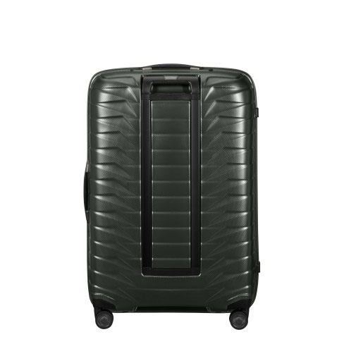 Mala de viagem grande Proxis 75cm 4 rodas verde mate
