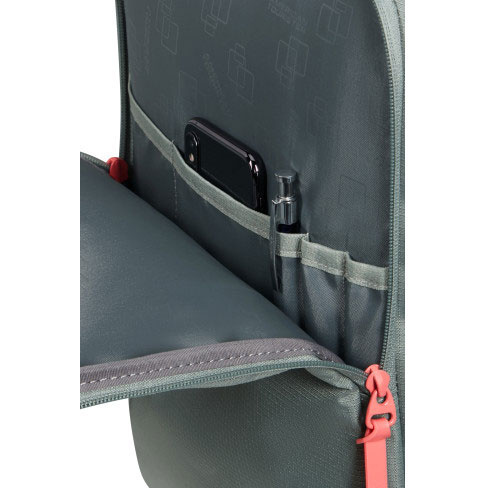 Mochila Underseater M Take2Cabin preto 15,6 Salvia/Coral
