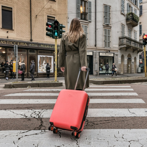 Tucano - Trolley TED 40L (coral pink)
