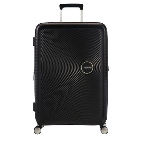 Mala de viagem média Soundbox 67cm 4 rodas expansível Preto