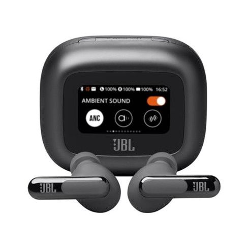 Auriculares Bluetooth True Wireless JBL LIVE BEAM 3 (In Ear - Microfone - Noise