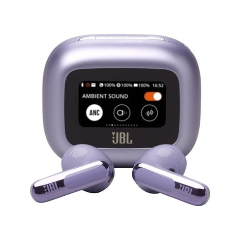 Auriculares Bluetooth True Wireless JBL LIVE FLEX 3 (In Ear - Microfone - Noise